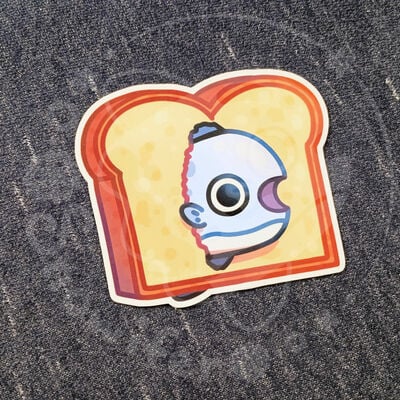 Mola stuck in bread sticker - Thumbnail 1