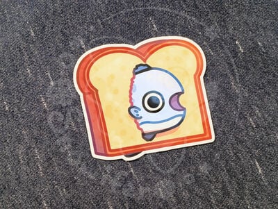 Mola Stuck in Bread Sticker