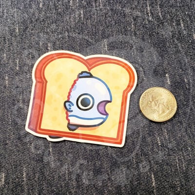 Mola stuck in bread sticker