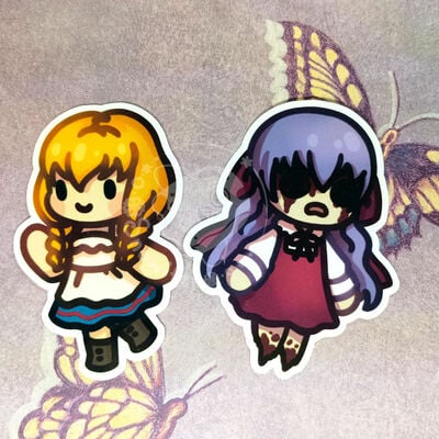 Witch's house stickers