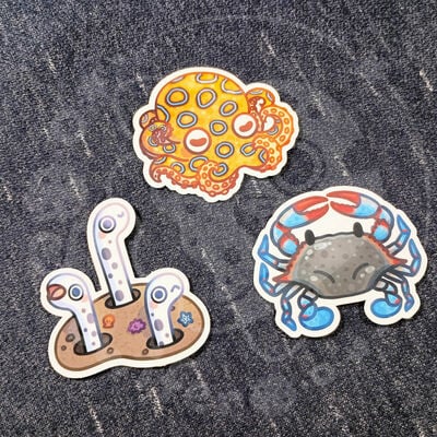Fish and critter stickers 2 - Thumbnail 2