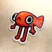 Le Poisson Steve Sticker - Thumbnail 1