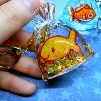 Liquid Fish Bag Keychains - Thumbnail 4
