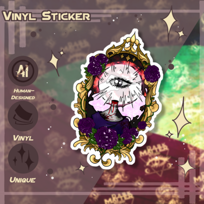 All seeing eye | vinyl stickers