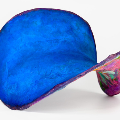 Original clay sculpture artwork - petal [#ss25sc008] 2025