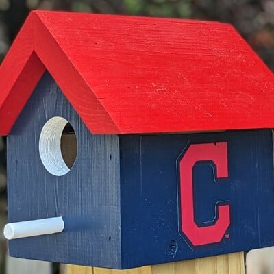 Cleveland retro bird house