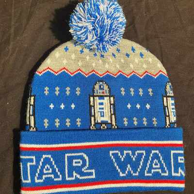 R2d2 winter pom beanie - Thumbnail 2