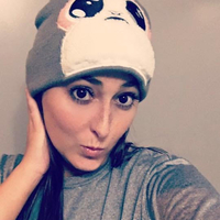 BioWorld Porg Face Pom Winter Beanie - Thumbnail 1