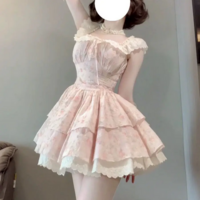 Vintage Lace Patchwork Dress - Thumbnail 2