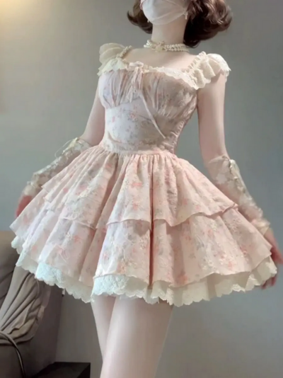 Vintage Lace Patchwork Dress