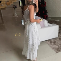 Fashion V-Neck Sling Sleeveless Dress - Thumbnail 2