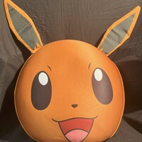 Large Hard Case Circle Eevee Face Backpack - Thumbnail 3