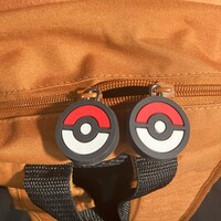 Large Hard Case Circle Eevee Face Backpack - Thumbnail 2