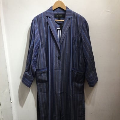 Atsuro Tayama blue striped light JKT 