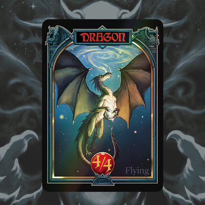 Dragon 4/4 - Token Card