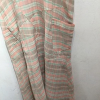 tricot CdG pale colored plaid dress  - Thumbnail 2