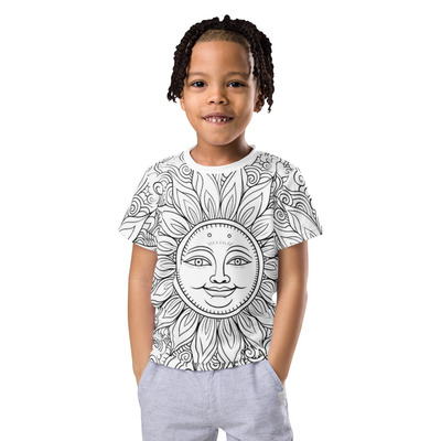 Sunny Kids crew neck t-shirt
