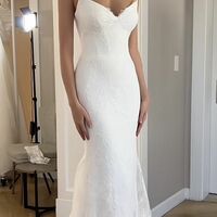 Sexy Mermaid Wedding Dress, Lace Bridal Dress Bridal Gown - Thumbnail 1