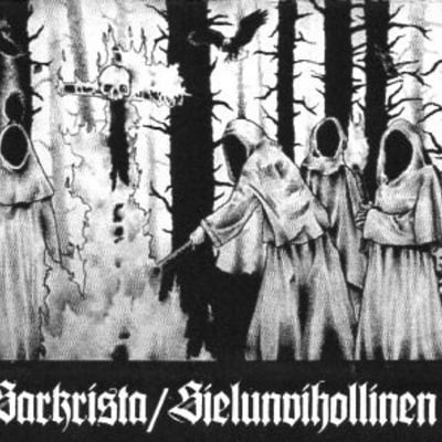 Sarkrista / sielunvihollinen - split tape - Thumbnail 1