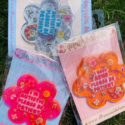 Neurodivergent badges