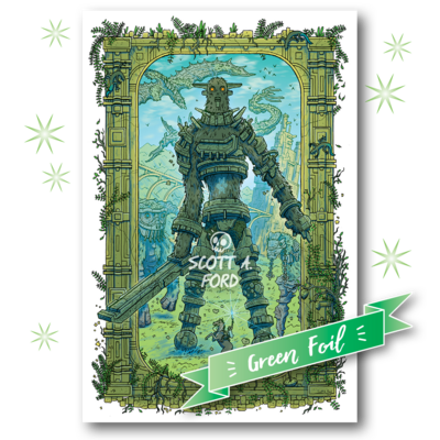 ✨ green foil ✨ the colossus