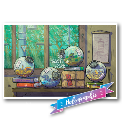 ✨ holographic ✨ terrariums 