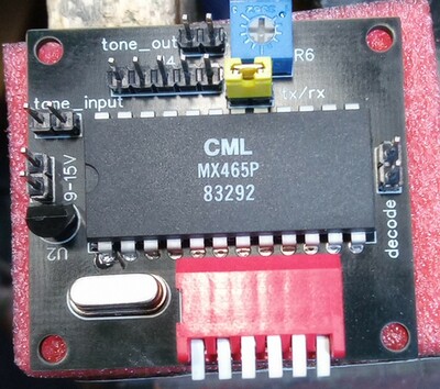 CTCSS ENCODER / DECODER SUB TONE