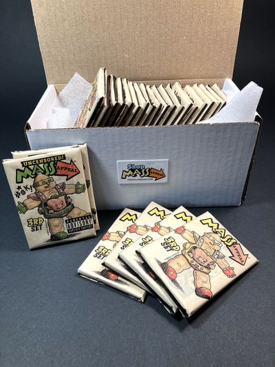 2025 Mass Appeal 25 Pack Trading Cards Set 3 by Art of Luis Diaz