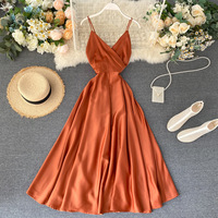 Women backless strap dress - Thumbnail 4