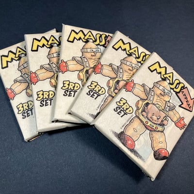 2025 mass appeal 5 pack trading cards set 3 by art of luis diaz