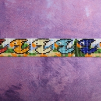 Pixel Bracelet - Rainbow Birds - Thumbnail 1