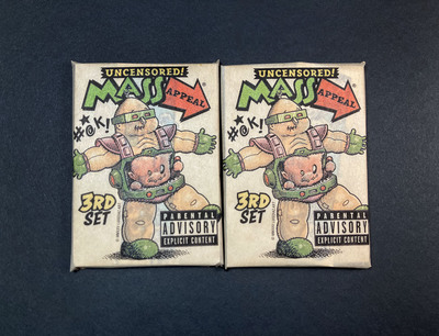 2025 Mass Appeal 2 Packs of UNCENSORED! Trading Cards Set 3