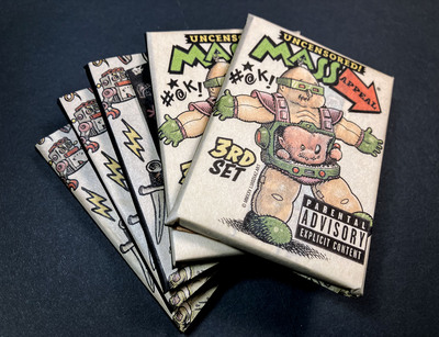 2025 Mass Appeal 5 Packs of UNCENSORED! Trading Cards Set 3