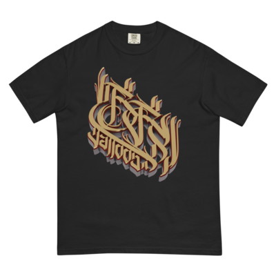 Black rabbit tattoo t