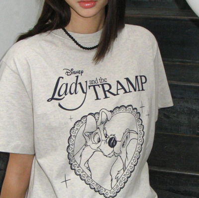 Lady TRAMP Printed Tee