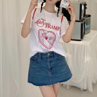 Lady TRAMP Printed Tee - Thumbnail 4