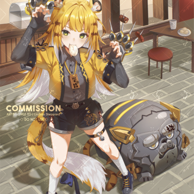 Zenless zone zero "ju fufu" *holographic* autographed print