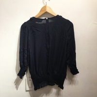Laula black silk blouse - Thumbnail 3