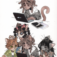 TOMCAT BACHELOR'S original paintings  - Thumbnail 5