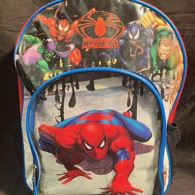 Marvel comic spider-man backpack