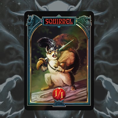 Squirrel - Token Card