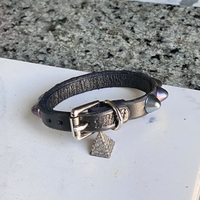 Narrow 1-Row Rainbow Standard British Stud Wristband - Thumbnail 6