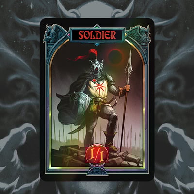 Soldier - token card