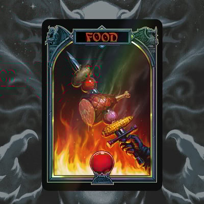 Food - token card