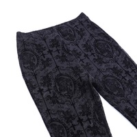 Black lace flare pants - Thumbnail 7