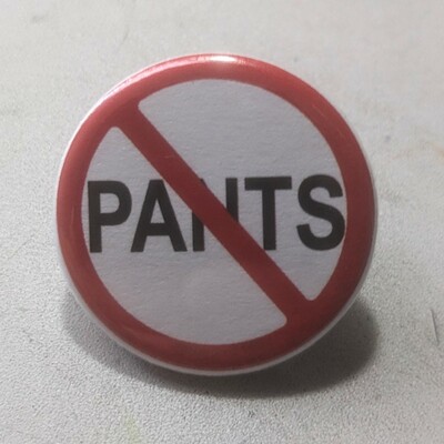 No Pants Button