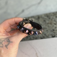 1-Row Rainbow small standard cone wristband #1 - Thumbnail 1