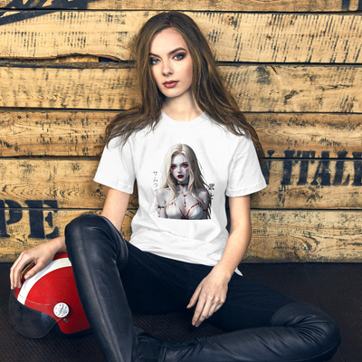 Unisex t-shirt elegy of crimson hunger