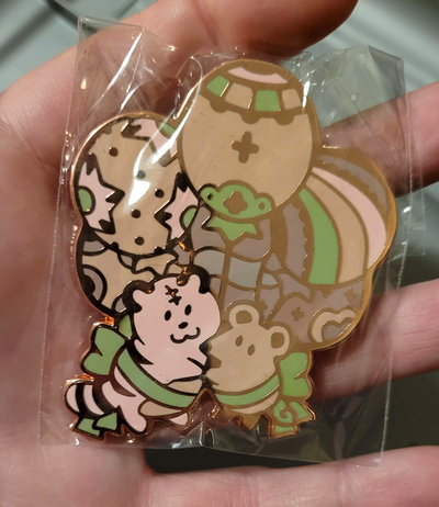 Balloon Friends Enamel Pin