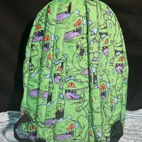 Nickelodeon's Rugrats' Green and Purple Reptar Kids Backpack - Thumbnail 1